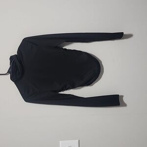 Mock Neck Rouched Tee